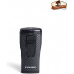 Colibri Doutníkový plynový cigar lighter Monaco II Carbon design Black 295310 – Hledejceny.cz