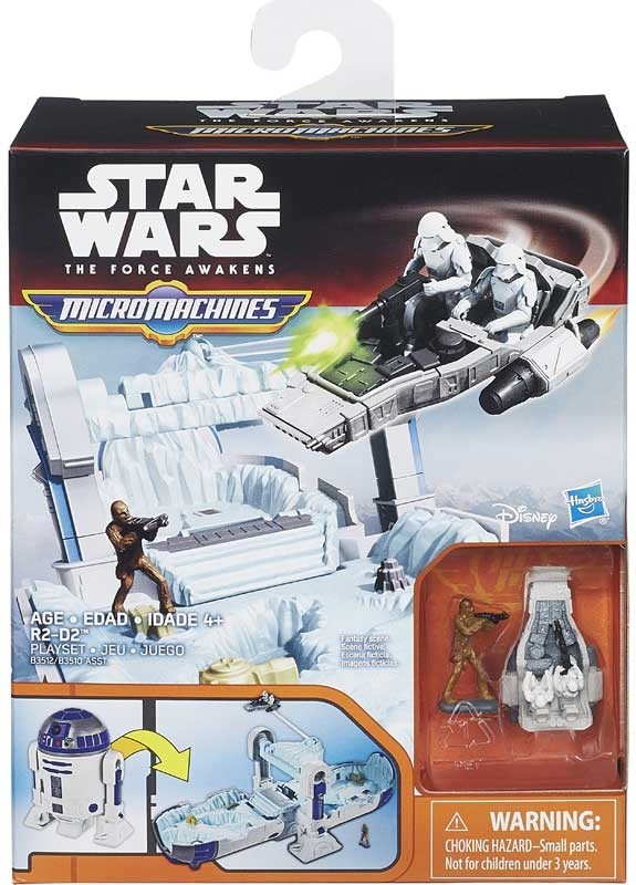 Hasbro Star Wars the Force Awakens Micro Machines R2-D2 PLAY SET od 378 Kč  - Heureka.cz