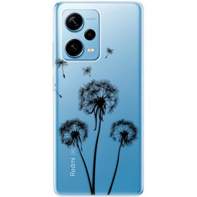 Pouzdro iSaprio - Three Dandelions Xiaomi Redmi Note 12 Pro 5G / Poco X5 Pro 5G černé