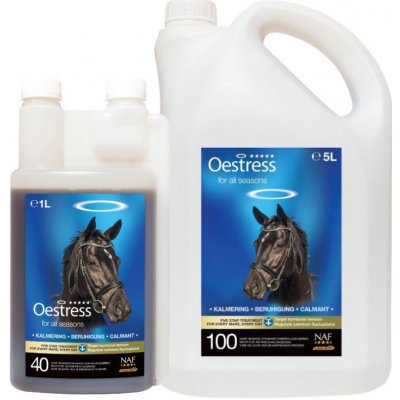 NAF Oestress liquid pro náladové klisny Láhev s dávkovačem 1 l – Zboží Mobilmania