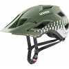 Cyklistická helma Uvex Access moss green/white matt 2022