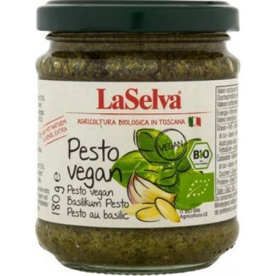 LaSelva Bio Pesto bazalkové 6 x 180 g