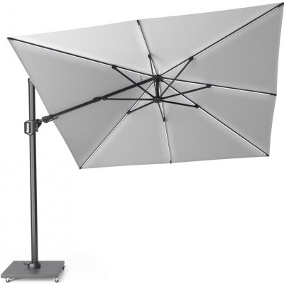 Platinum Náhradní vrchlík na čtvercový slunečník Challenger T2 Glow-LED 300x300 cm Light grey – Hledejceny.cz