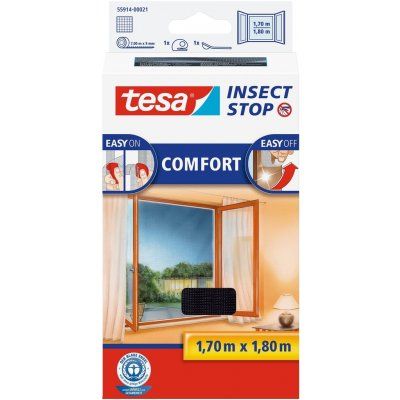 Tesa Insect Stop Comfort 55914-00021-00 1,7 x 1,8 m antracitová – Hledejceny.cz