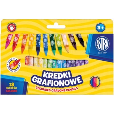ASTRA Kaolínové pastelky 18 ks – Hledejceny.cz