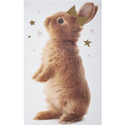 Atmosphera for Kids Dětská samolepka stojící králík 32 x 50 cm – Zboží Mobilmania