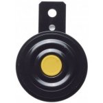 Klakson houkačka 70 mm - 12V - černý/žlutý střed + seřizování tónu – Zboží Mobilmania