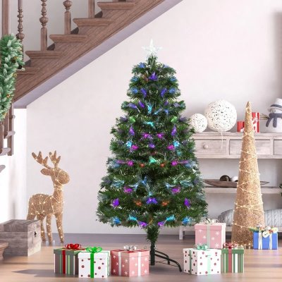 HOMCOM Umělý vánoční stromek Ø66 x 120 cm zelený – Hledejceny.cz