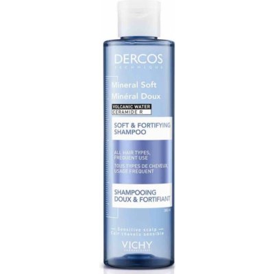 Vichy Dercos Mineral Soft Jemný a posilující šampon 200 ml