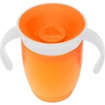 Munchkin Juniorský netekoucí hrneček 360° s oušky oranžový 207 ml – Zboží Mobilmania