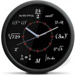 Matematické hodiny černé – Sleviste.cz