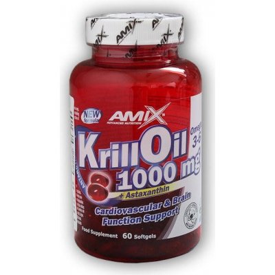 Amix Krill Oil 1000mg 60 tekutých kapslí