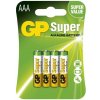 GP Super Alkaline AAA 4ks 1013114000