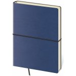Helma Zápisník FLEXIO tečkovaný blue 14 5 × 20 5 cm – Zboží Dáma