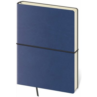 Helma Zápisník FLEXIO tečkovaný blue 14 5 × 20 5 cm – Zboží Dáma