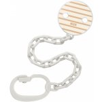 Nuk klip řetízek s klipem béžová – Sleviste.cz