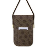 Taška Guess PU 4G Metal Logo Script Phone Bag, hnědé – Zboží Živě
