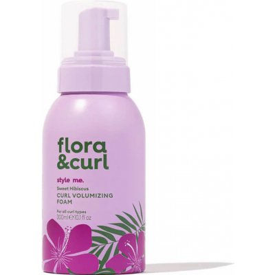 Flora & Curl Sweet Hibiscus Curl Volumizing Foam stylingová pěna 300 ml – Sleviste.cz