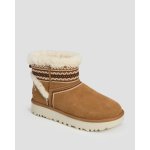 Ugg Classic Mini Atherson hnědé – Zboží Dáma