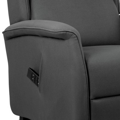 Autronic TV-1192 GREY2 látka šedé elektrické polohování 2 motory – Sleviste.cz