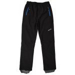 Wolf B2395 Chlapecké softshellové kalhoty s fleecem černé s modrou – Zboží Mobilmania