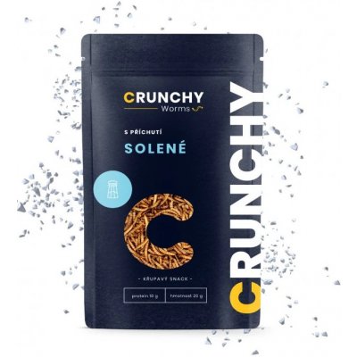 Crunchy Worms s příchutí SOLENÉ 20 g – Zboží Dáma