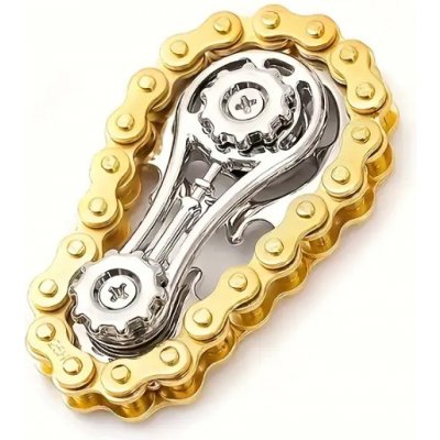 Fidget Spinner Chain zlatý – Zboží Dáma