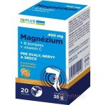 Plus Lékárna Magnézium 400 mg + B komplex + vitamin C sáčku 20 ks – Hledejceny.cz