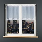 Dekorační metrážová vitrážová záclona VIOLA bílá výška 70 cm MyBestHome – Zboží Mobilmania