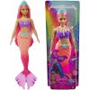 Panenka Barbie Barbie Dreamtopia Mořská víla se zelenou korunkou