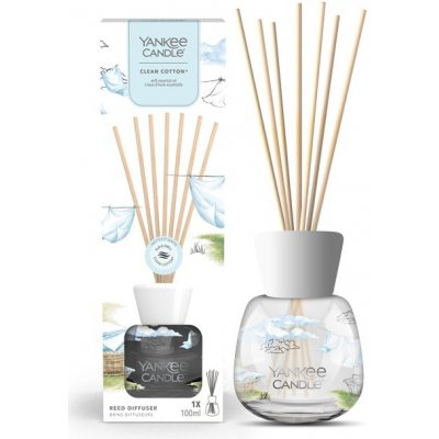 Yankee Candle Reed aroma difuzér 100 ml Clean Cotton – Sleviste.cz