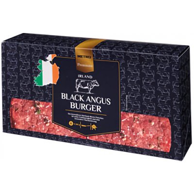 Metro Premium Angus Burger 6 x 200 g – Zbozi.Blesk.cz