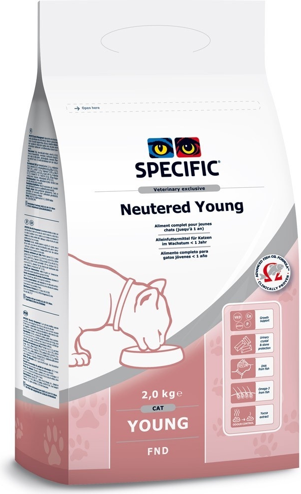 Specific FND Neutered Young 2 kg