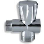 Novaservis Pračkový ventil pod stojánkovou baterii 1/2"x1/2"x3/4" - CF3019A – Zboží Dáma
