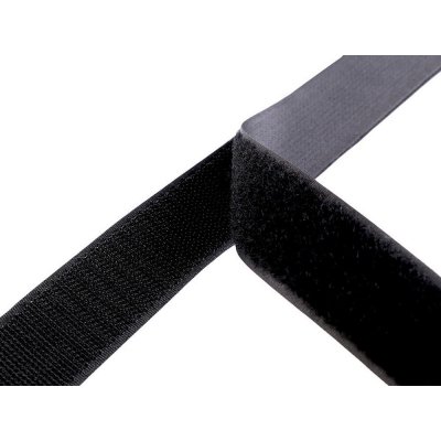 Suchý zip háček + plyš šíře 30 mm METRÁŽ - 2 černá – Hledejceny.cz