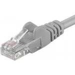 PremiumCord Patch kabel UTP RJ45-RJ45 level 5e 15m šedá – Zboží Mobilmania