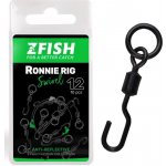 Zfish Obratlík Ronnie Rig Swivel Matt velikost 12 10 ks – Zboží Dáma