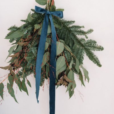 Bella Rose Sametová stuha 3 cm – modrá (9 m), modrá barva, textil – Zboží Mobilmania