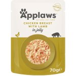 Applaws Jelly kuře prsa & jehněčí 70 g – Zboží Mobilmania