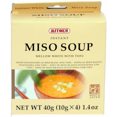 Mitoku Instantní Miso polévka s tofu 4 x 10g – Zboží Mobilmania