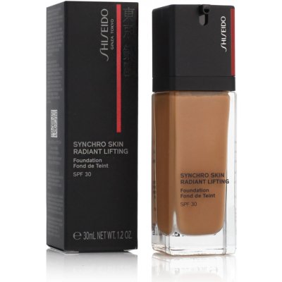 Shiseido Synchro Skin Radiant Lifting Foundation SPF 30 Rozjasňující liftingový make-up 420 Bronze 30 ml