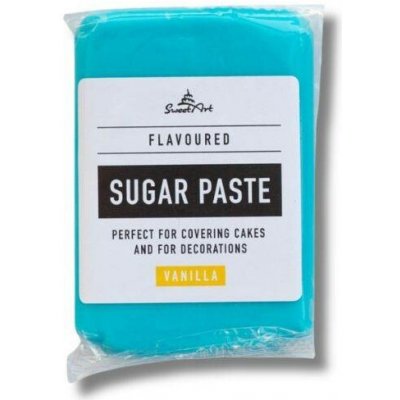 SweetArt Fondán na dort Neon Blue vanilkový 250 g – Zboží Dáma