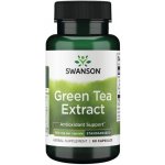 Swanson Zelený čaj Green Tea Extract 500 mg 60 kapslí – Hledejceny.cz
