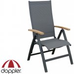 Hliníkové polohovací křeslo Doppler Concept Teak – Zboží Dáma
