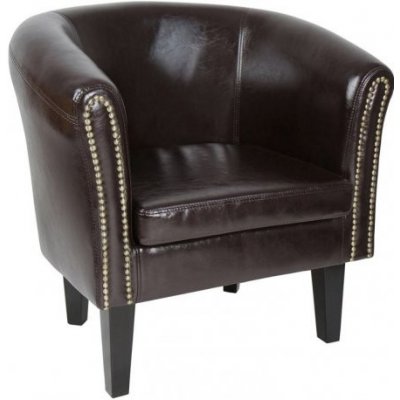 Miadomodo JG76079 Chesterfield 58 x 71 x 70 cm hnědé – Sleviste.cz