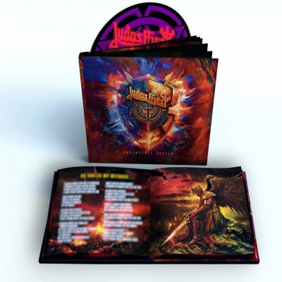 Judas Priest - Invincible Shield Deluxe Edition Hardcover CD – Zboží Mobilmania