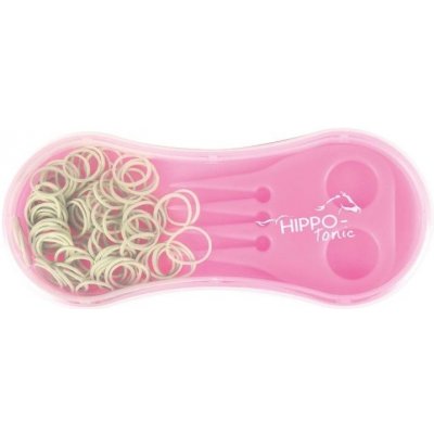 HIPPOTONIC Kartáč s gumičkami do hřívy růžový – Zbozi.Blesk.cz