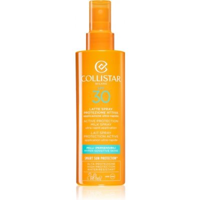 Collistar Active Protection Milk Spray ochranné opalovací mléko SPF30 200 ml – Zbozi.Blesk.cz