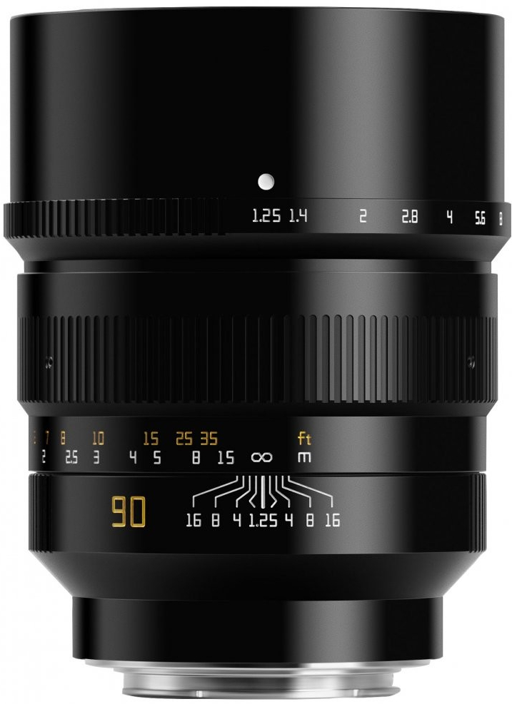 TTArtisan 90mm f/1,25 Full Frame Sony E-mount
