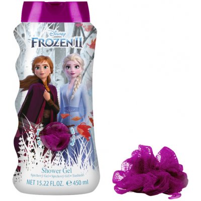 EP Line Frozen 2 sprchový gel 450 ml + mycí žínka dárková sada – Zboží Mobilmania